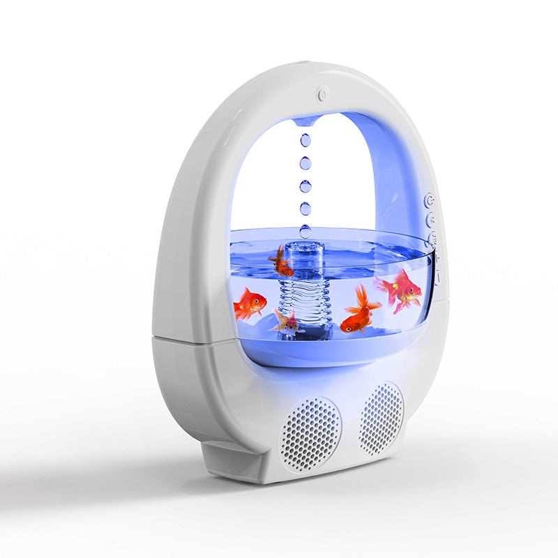 🌙🌙Humidifier, Aquarium, Aromatherapy Machine with Bluetooth Speaker