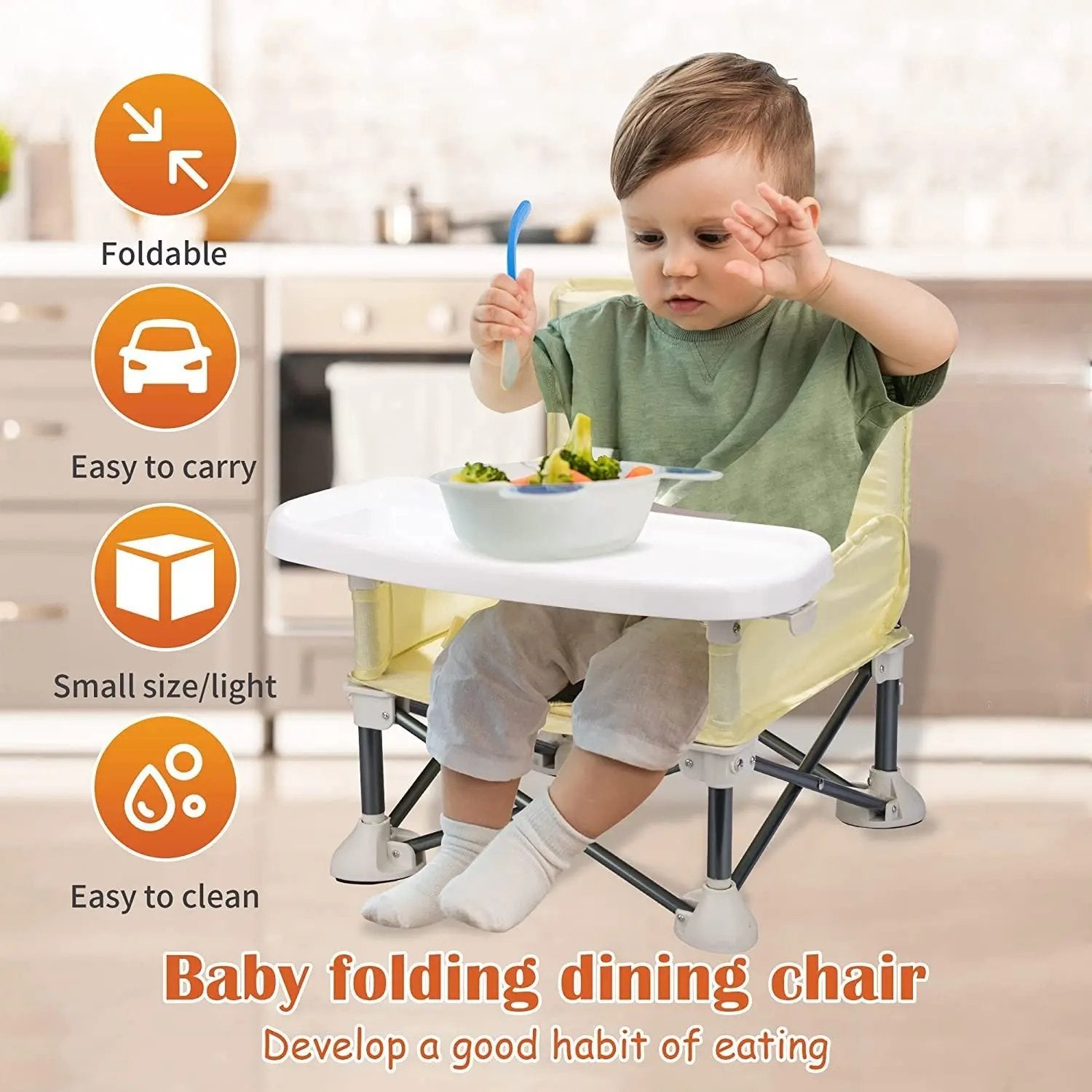 🌙🌙Baby high chair booster seat