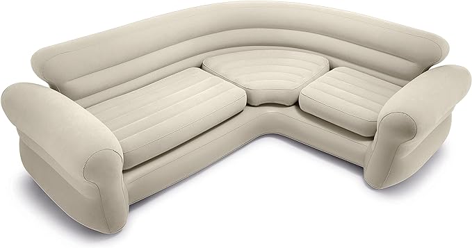 2 in 1 Inflating  Air Mattress