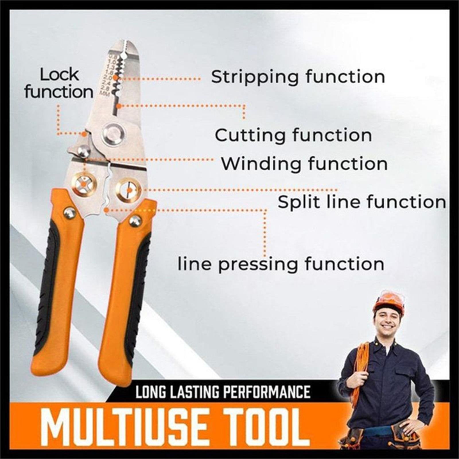(🔥HOT SALE NOW - 48% OFF)- Multifunction Wire Plier Tool